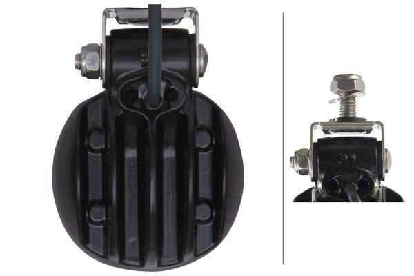 HELLA 1G0 996 276-461 LED-Arbeitsscheinwerfer - Modul 70 Gen. III - 12/24V - 800lm - Anbau/geschraub