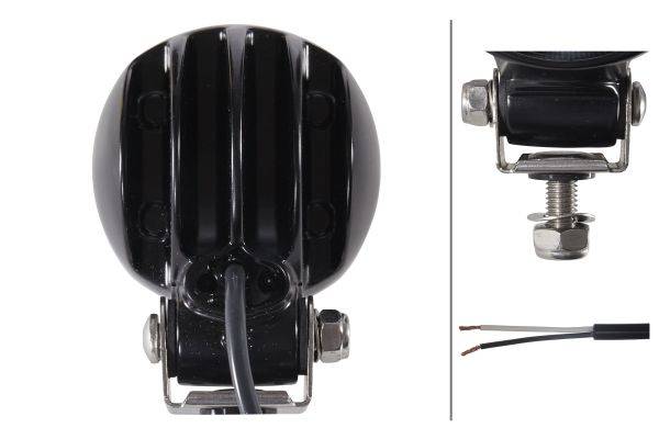 HELLA 1G0 996 476-011 LED-Arbeitsscheinwerfer - Modul 70 Gen. IV - 12/24V - 2500lm - Anbau - stehend