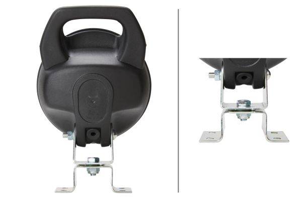 HELLA 1G4 003 470-011 Halogen-Arbeitsscheinwerfer - Matador - 12/24V - Anbau/Bügelbefestigung - steh