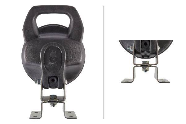 HELLA 1G4 003 470-051 Halogen-Arbeitsscheinwerfer - Matador - 12/24V - Anbau/Bügelbefestigung - steh