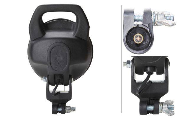 HELLA 1G4 003 470-141 Halogen-Arbeitsscheinwerfer - Matador - 24V - Rohrstutzen - stehend - Nahfelda