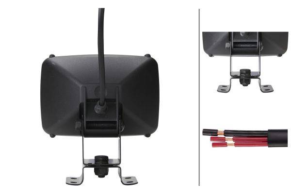 HELLA 1GA 006 991-051 Halogen-Arbeitsscheinwerfer - Double-Beam - 12/24V - Anbau/Bügelbefestigung -