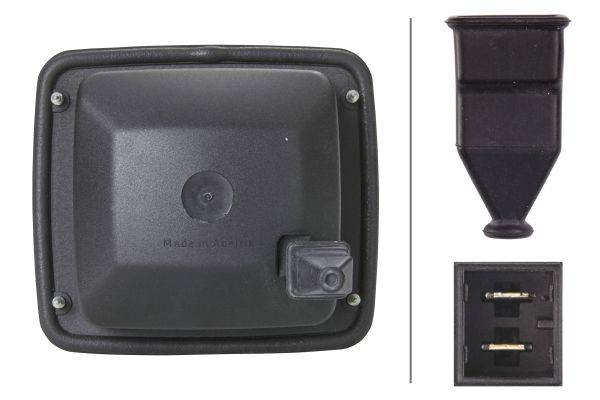 HELLA 1GA 007 506-111 Halogen-Arbeitsscheinwerfer - Ultra Beam - 12/24V - Einbau - Bodenausleuchtung