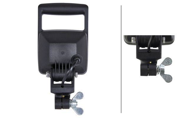 HELLA 1GA 007 506-681 Halogen-Arbeitsscheinwerfer - Ultra Beam - 24V - Anbau/Rohrstutzen - stehend -