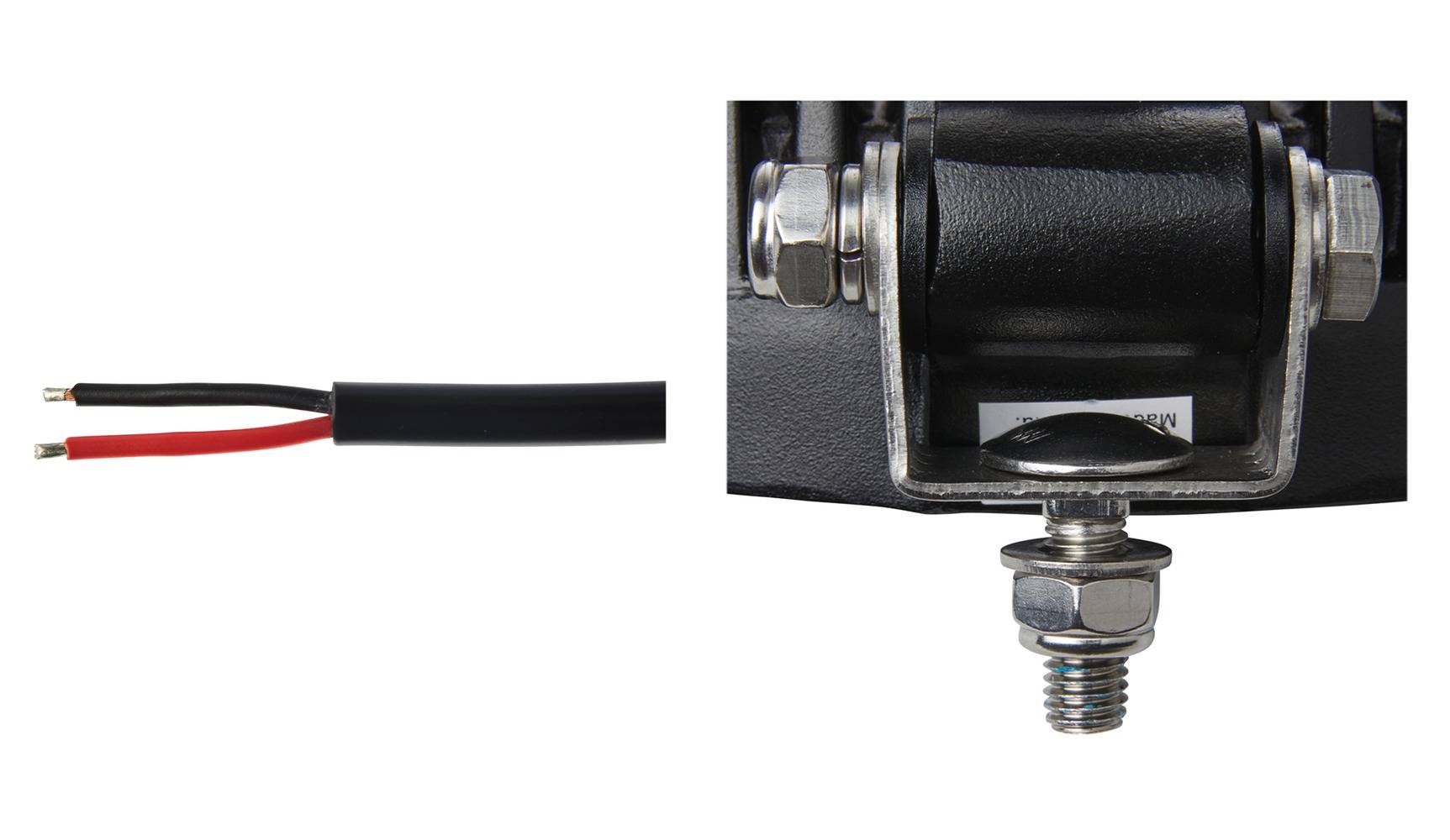 HELLA 1GA 357 001-011 LED-Arbeitsscheinwerfer - Valuefit O1200 - 12/24V - oval - 1200lm - Anbau - st