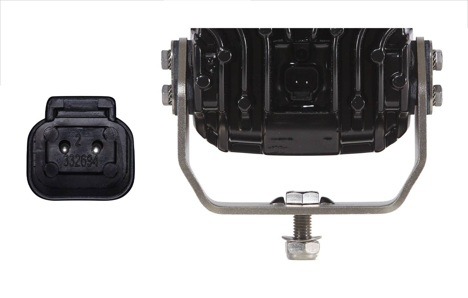 HELLA 1GA 995 606-081 LED-Arbeitsscheinwerfer - Ultra Beam Gen. II - 12/24V - 4400lm - Anbau/Bügelbe