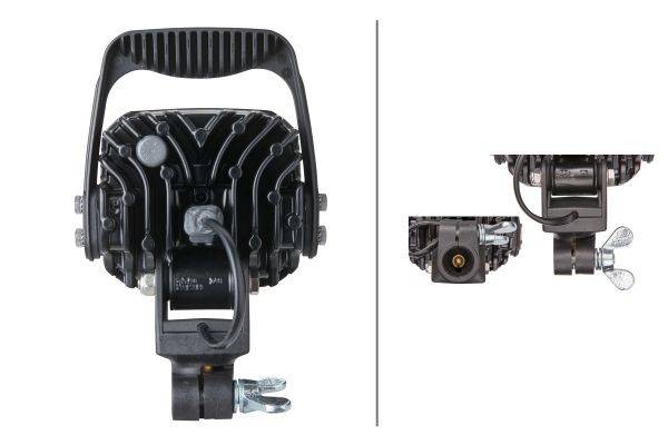 HELLA 1GA 995 606-141 LED-Arbeitsscheinwerfer - Ultra Beam Gen. II - 12/24V - 4400lm - Rohrstutzen -