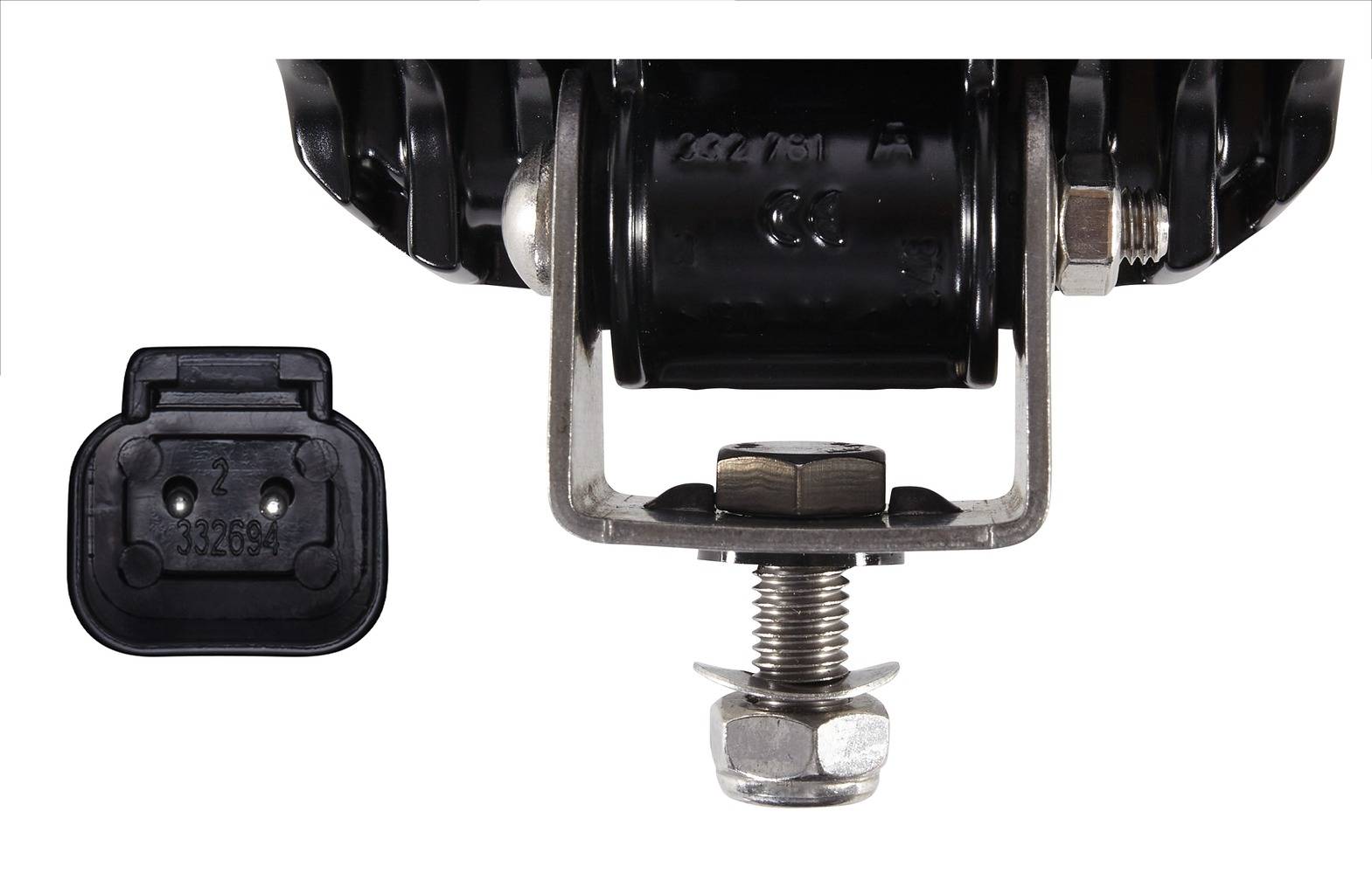 HELLA 1GA 995 606-221 LED-Arbeitsscheinwerfer - Ultra Beam Gen. II - 12/24V - 4400lm - Anbau/Bügelbe