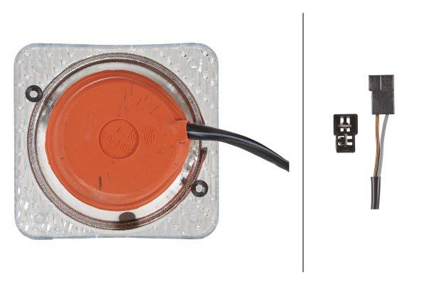 HELLA 1GA 996 020-001 Halogen-Arbeitsscheinwerfer - 12V - Einbau - stehend - Nahfeldausleuchtung - K