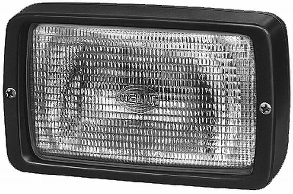 HELLA 1GA 996 082-001 Halogen-Arbeitsscheinwerfer - Picador 6082 - 12/24V - Anbau/Einbau - Bodenausl