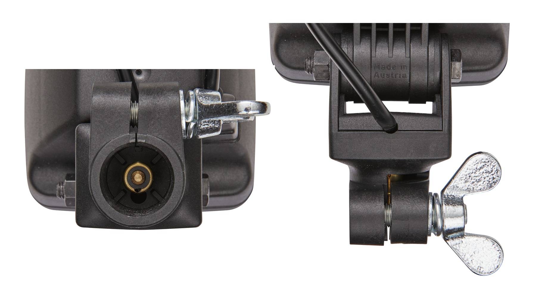 HELLA 1GA 996 150-151 Halogen-Arbeitsscheinwerfer - Ultra Beam - 12V - Anbau/Rohrstutzen - stehend -