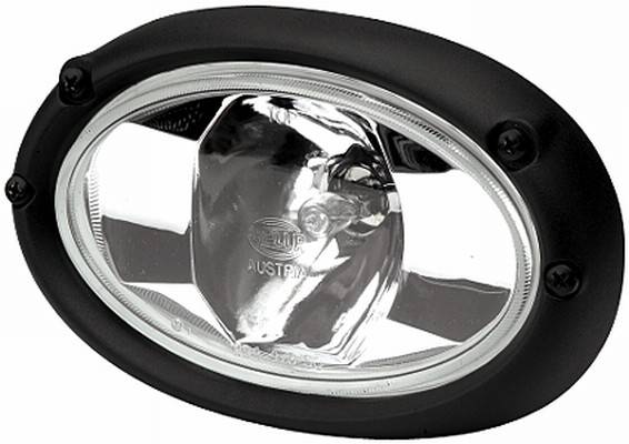 HELLA 1GA 996 161-101 Halogen-Arbeitsscheinwerfer - Oval 100 - 12V - oval - Einbau - weitreichende A