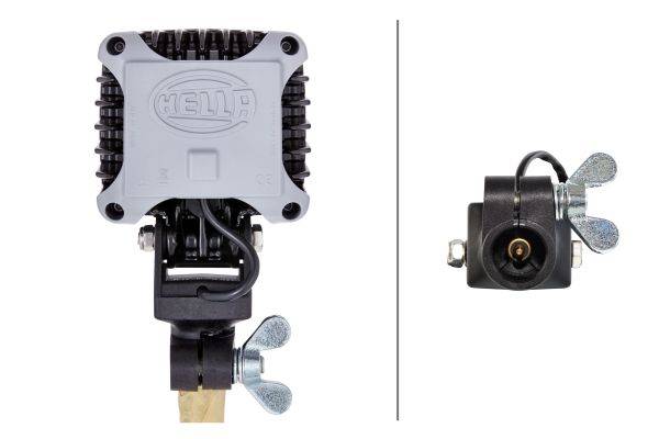 HELLA 1GA 996 192-181 LED-Arbeitsscheinwerfer - Power Beam 3000 - 12/24V - 3000lm - Anbau/Rohrstutze