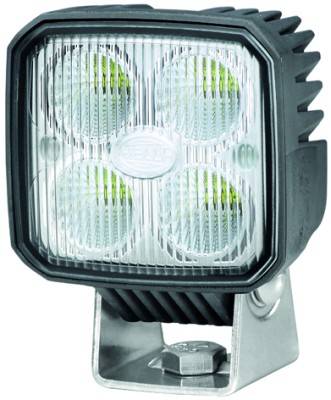 HELLA 1GA 996 284-081 LED-Arbeitsscheinwerfer - Q90 compact - 12/24V - 1200lm - Anbau/Bügelbefestigu