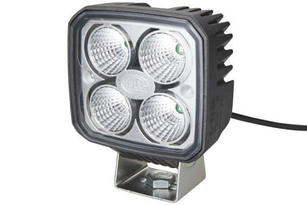 HELLA 1GA 996 284-011 LED-Arbeitsscheinwerfer - Q90 compact - 12/24V - 1200lm - Anbau/Bügelbefestigu