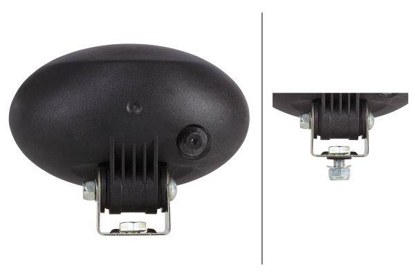 HELLA 1GA 996 361-421 Halogen-Arbeitsscheinwerfer - Oval 100 - 12/24V - Anbau - stehend - Nahfeldaus