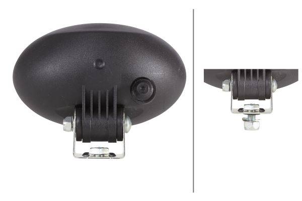 HELLA 1GA 996 361-501 Halogen-Arbeitsscheinwerfer - Oval 100 - 12/24V - Anbau - stehend - Nahfeldaus