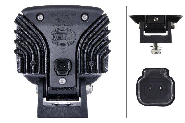 HELLA 1GA 996 388-011 LED-Arbeitsscheinwerfer - Power Beam 1800 - 24V - 1850lm - Anbau - stehend - N