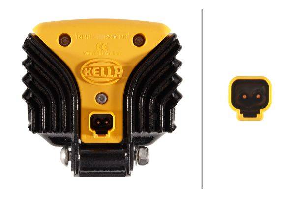 HELLA 1GA 996 388-031 LED-Arbeitsscheinwerfer - Power Beam 1800 - 24V - 1850lm - Anbau - stehend - w