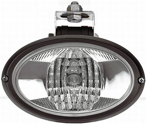 HELLA 1GA 996 461-747 Halogen-Arbeitsscheinwerfer - Oval 100 - 12V - Anbau - hängend - Nahfeldausleu