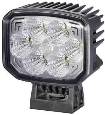 HELLA 1GA 996 488-011 LED-Arbeitsscheinwerfer - Power Beam 1800 Compact - 12/24V - 1850lm - Anbau/Bü