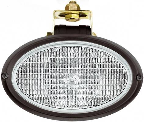 HELLA 1GA 996 561-007 Halogen-Arbeitsscheinwerfer - Oval 100 - 12V - 1700lm - Anbau - hängend - Nahf