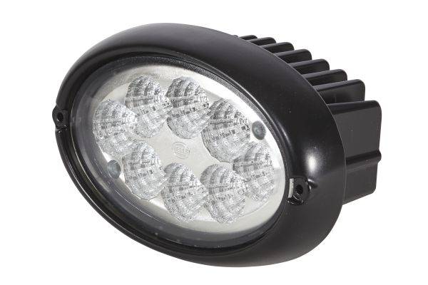 HELLA 1GA 996 661-061 LED-Arbeitsscheinwerfer - Oval 100 - 12/24V - 1700lm - Anbau - weitreichende A