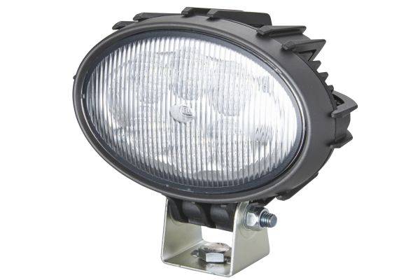 HELLA 1GA 996 761-101 LED-Arbeitsscheinwerfer - Oval 100 Compact - 12/24V - 1850lm - Bügelbefestigun