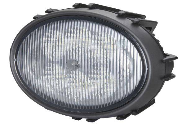 HELLA 1GA 996 761-171 LED-Arbeitsscheinwerfer - Oval 100 Compact - 12/24V - 1850lm - Bügelbefestigun