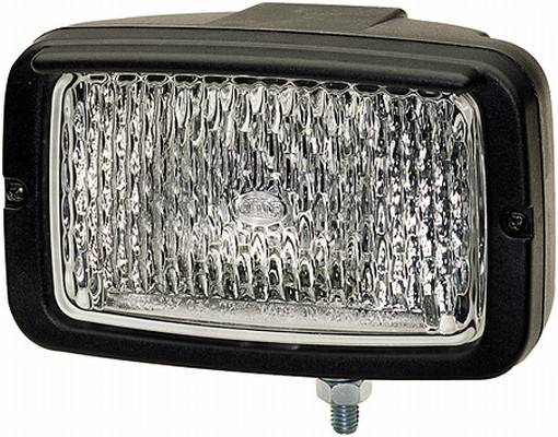 HELLA 1GB 007 145-101 Halogen-Arbeitsscheinwerfer 7145 - 12/24V - Anbau - hängend/stehend - Nahfelda