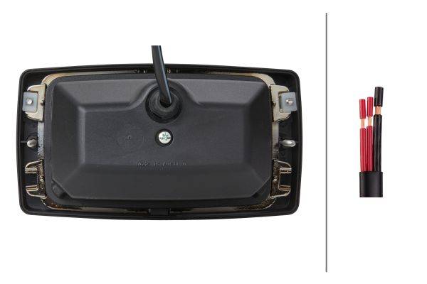 HELLA 1GB 996 080-031 Halogen-Arbeitsscheinwerfer - Double-Beam - 12/24V - Einbau - Nahfeldausleucht