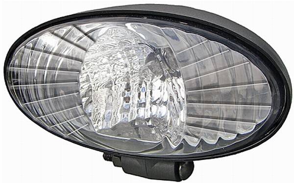 HELLA 1GB 996 186-051 Halogen-Arbeitsscheinwerfer - Oval 90 - 12V - Anbau - stehend - Nahfeldausleuc