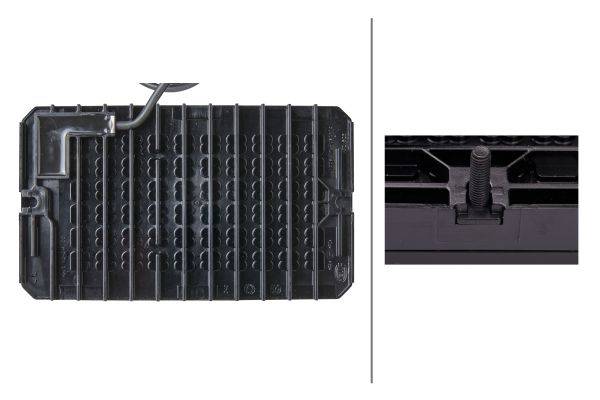 HELLA 1GD 996 193-051 LED-Arbeitsscheinwerfer - Flat Beam 1000 - 12/24V - 1000lm - Anbau - stehend -