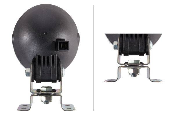 HELLA 1GM 996 134-071 Halogen-Arbeitsscheinwerfer - Mega Beam - 12/24V - Anbau/Einbau - stehend - we