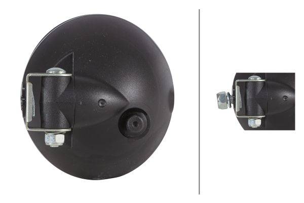 HELLA 1GM 996 134-271 Halogen-Arbeitsscheinwerfer - Mega Beam - 12/24V - Anbau/Einbau - stehend - Bo