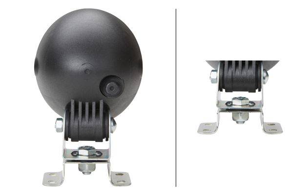 HELLA 1GM 996 134-321 Halogen-Arbeitsscheinwerfer - Mega Beam - 12/24V - Anbau/Einbau - stehend - Bo