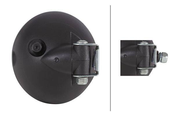 HELLA 1GM 996 134-371 Halogen-Arbeitsscheinwerfer - Mega Beam - 12/24V - Anbau/Einbau - stehend - Bo