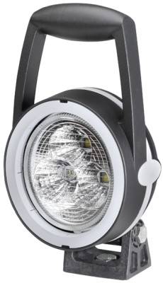 HELLA 1GM 996 136-521 LED-Arbeitsscheinwerfer - Mega Beam Gen. IV - 12/24V - 2500lm - Anbau - stehen