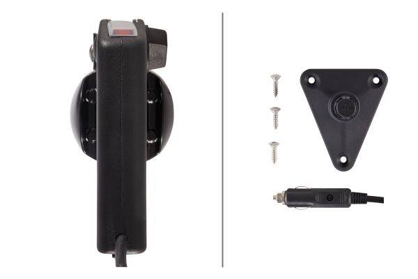 HELLA 1H0 996 376-491 LED-Suchscheinwerfer - Modul 70 Gen. III - 12/24V - Hand-Suchscheinwerfer - 80