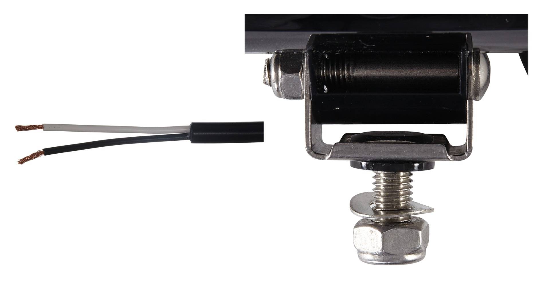 HELLA 1GA 995 193-001 LED-Arbeitsscheinwerfer - Flat Beam 500 - 12/24V - flach - 550lm - Anbau - ste