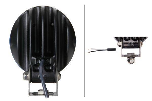 HELLA 1GM 996 136-311 LED-Arbeitsscheinwerfer - Mega Beam - 12/24V - 800lm - Anbau - stehend - Nahfe