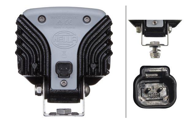 HELLA 1GA 996 288-011 Arbeitsscheinwerfer - Power Beam 1500 - 12/24V - 1300lm - Anbau - stehend - Na