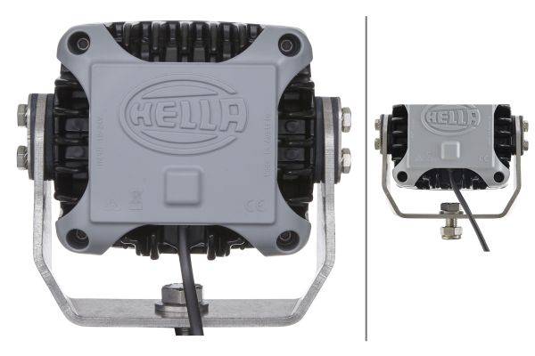 HELLA 1GA 996 192-021 LED-Arbeitsscheinwerfer - Power Beam 3000 - 12/24V - 3000lm - Anbau - stehend