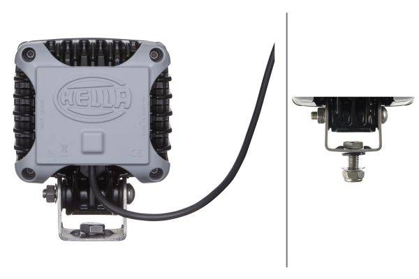 HELLA 1GA 996 192-011 LED-Arbeitsscheinwerfer - Power Beam 3000 - 12/24V - 3000lm - Anbau - stehend