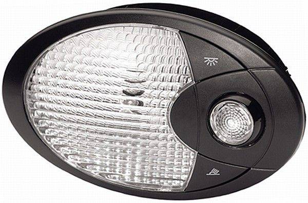 HELLA 2JA 009 294-021 Innenraumleuchte - 12V - oval - 5W - W5W - Einbau - Lichtscheibenfarbe: transp