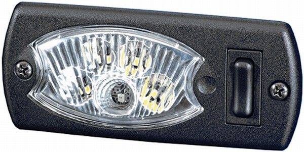 HELLA 2JA 343 570-061 Innenraumleuchte - Mini OvalLED E-LED - LED - 24V - 1.7W - LED - Einbau - Lich