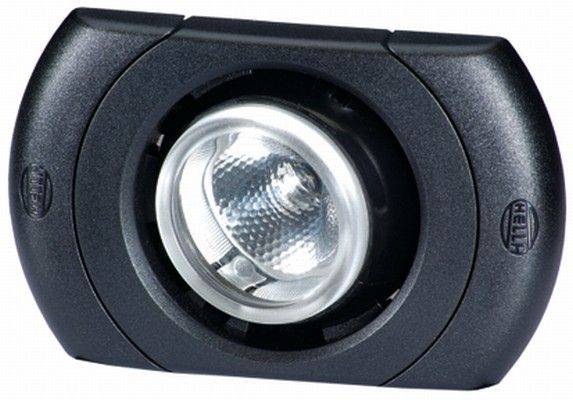 HELLA 2JA 343 700-251 Innenraumleuchte - SpotLED - LED - 12/24V - 2.5W - LED - Einbau/Federbefestigu