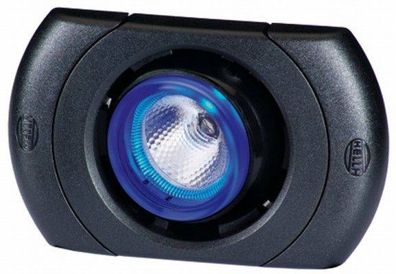 HELLA 2JA 343 700-271 Innenraumleuchte - SpotLED - LED - 12/24V - 3.5W - LED - Einbau/Federbefestigu