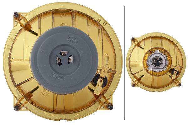 HELLA 1A3 996 162-021 FF/Halogen-Hauptscheinwerfer - M133 - 12V - rund - Referenzzahl: 12.5 - Einbau