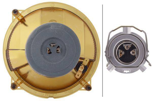 HELLA 1A3 996 162-321 FF/Halogen-Hauptscheinwerfer - M133 - 24V - rund - Referenzzahl: 12.5 - Einbau